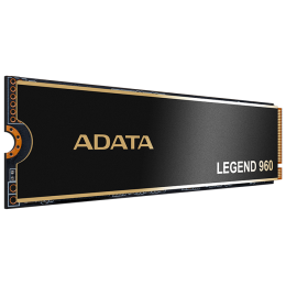 Твердотельный накопитель SSD M.2 2280 2TB ADATA LEGEND 960 [ALEG-960-2TCS] PCIe Gen4x4 with NVMe, 7400/6800, IOPS 750/630K, MTBF 2M, 3D NAND, 1560TBW, 0,43DWPD, Heat Sink, SMI SM2264, Work with PS5, RTL